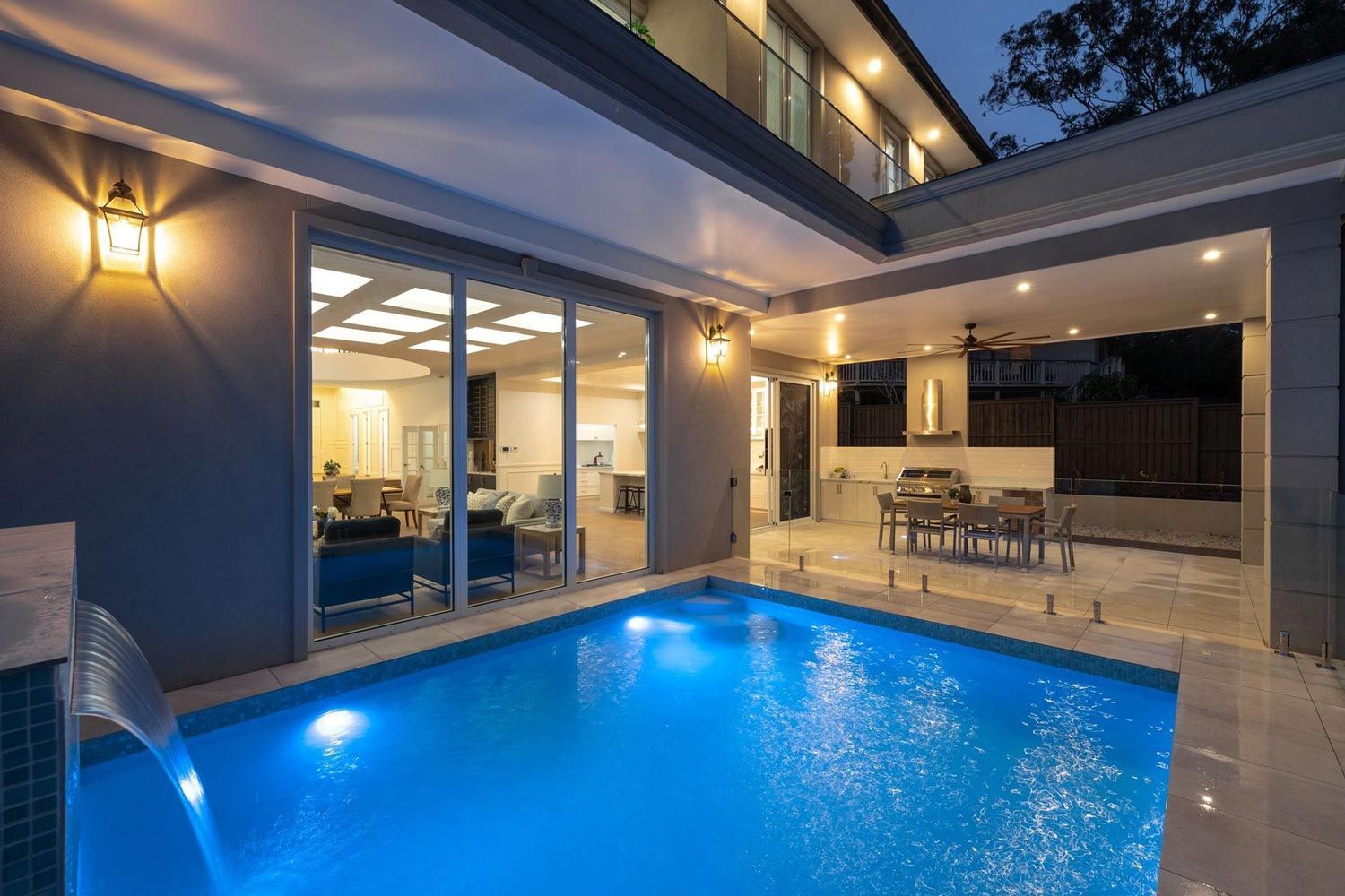 Knock Down Rebuilt Pool View