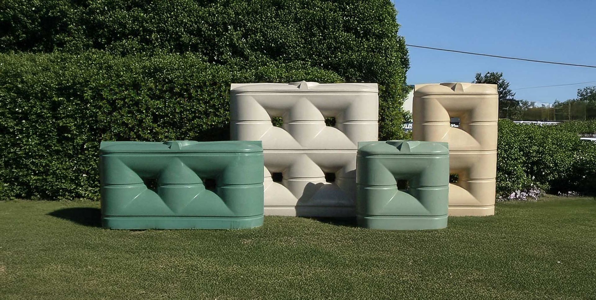 Multiple Rainwater Tanks