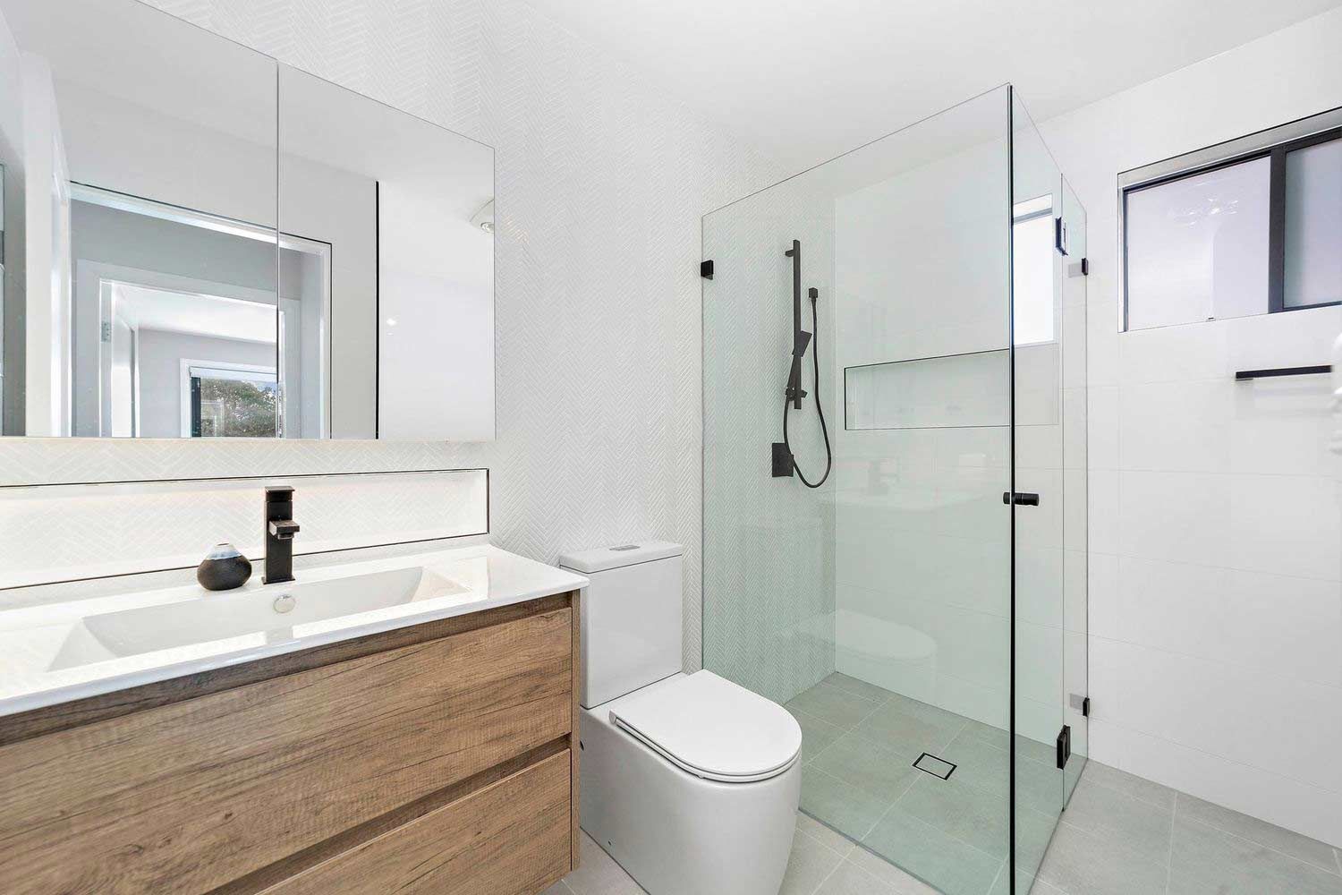 Terrace House Custom Designed Bathroom