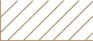 A drawing of a fence made of wooden sticks on a white background.
