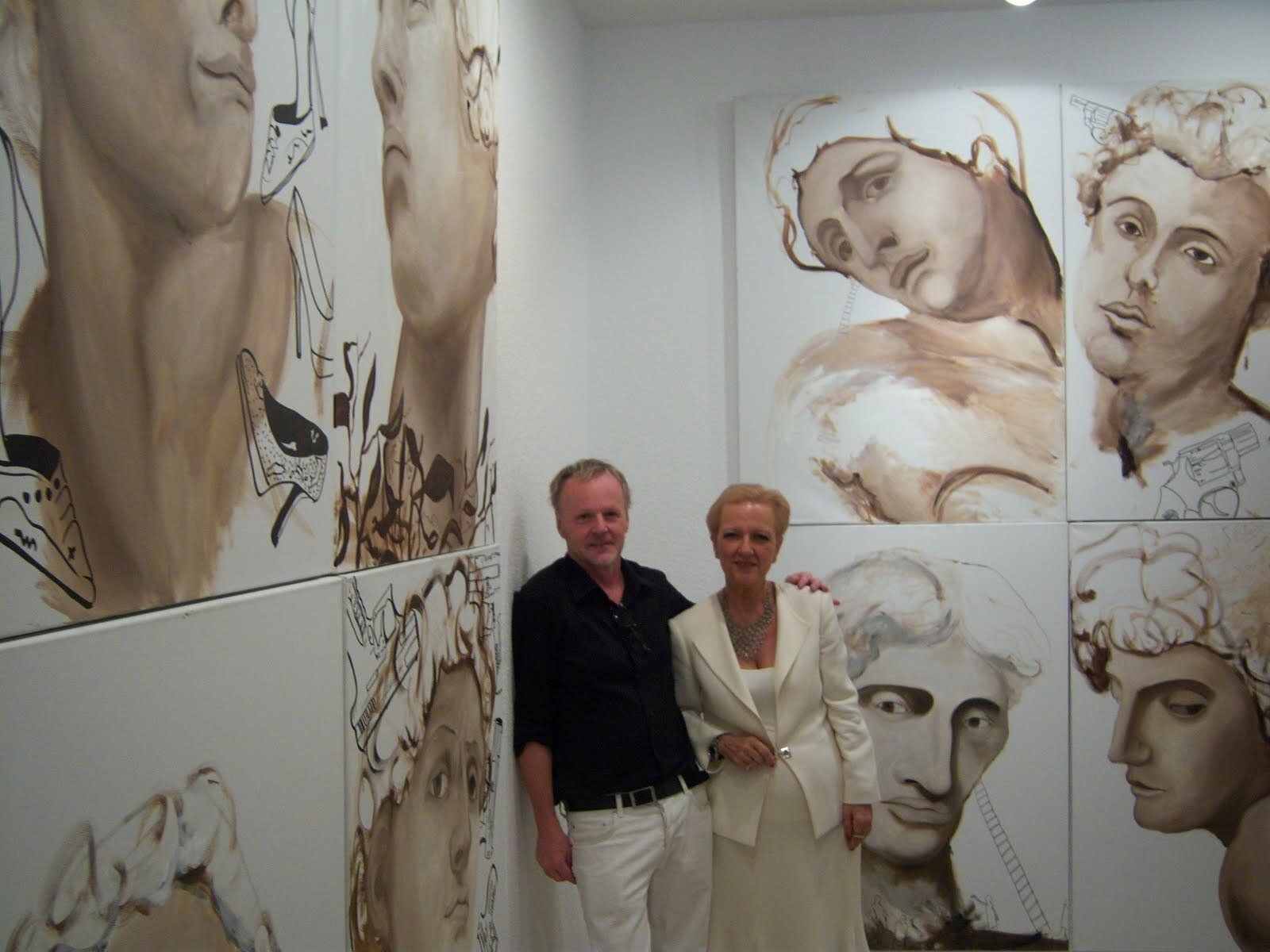 opening at the art Gallery Madrid