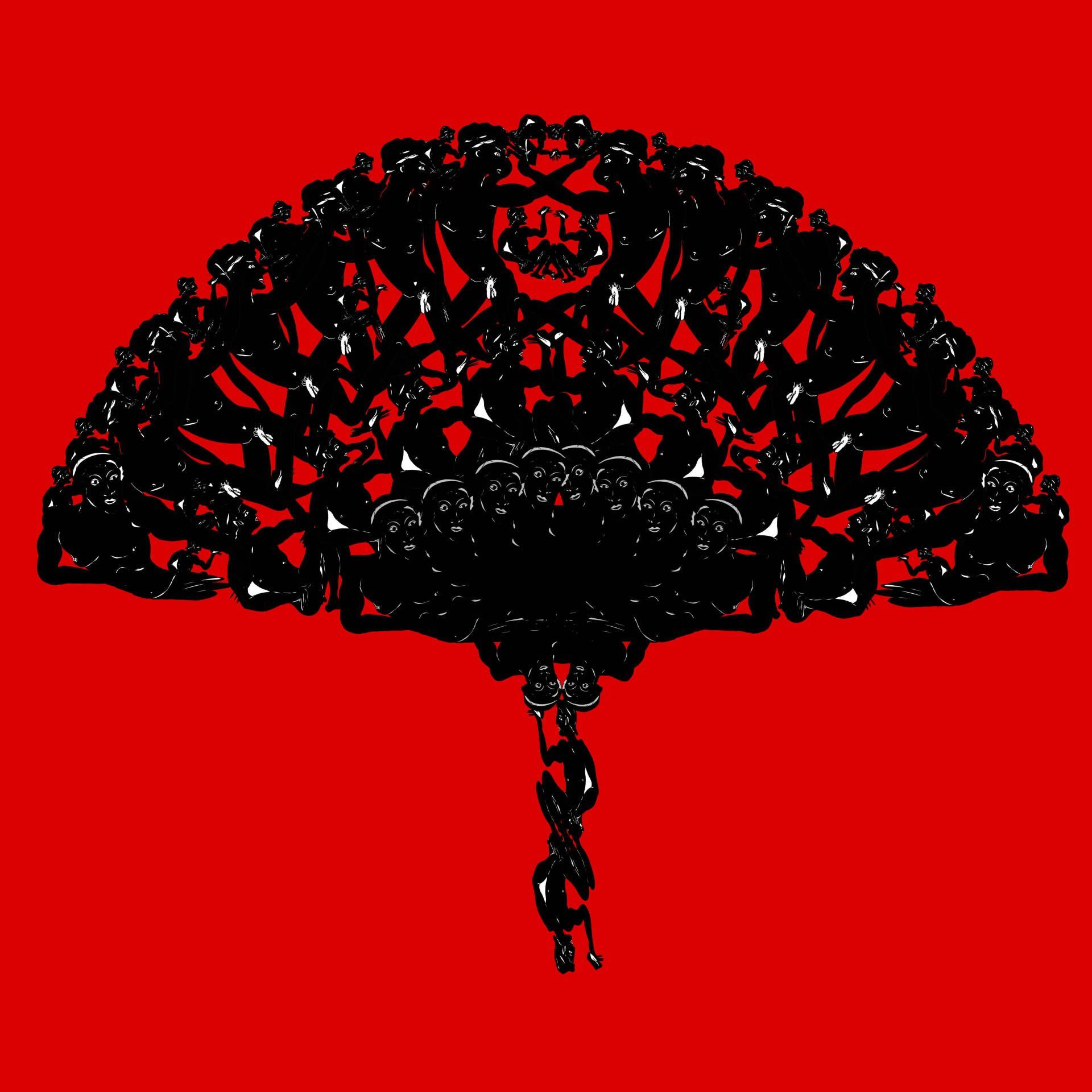 fan , selfies in art, garbade, art