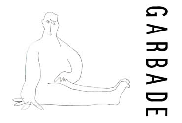 Drawing on frontpage book by Garbade with text by Alvaro Pombo, Fernando Savater