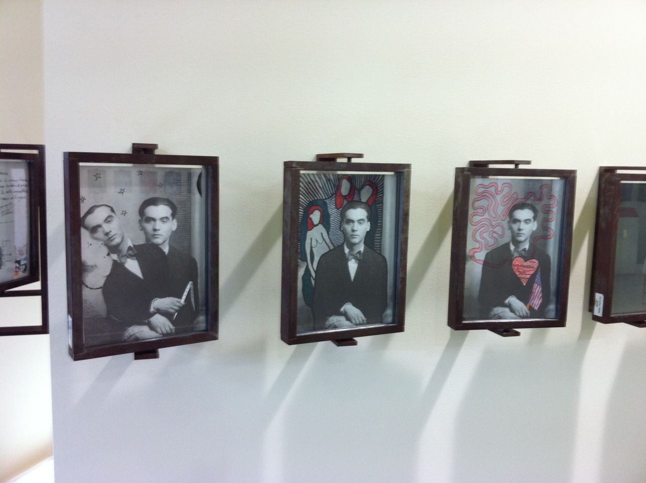 Llorca exhibition, Madrid, Garbade