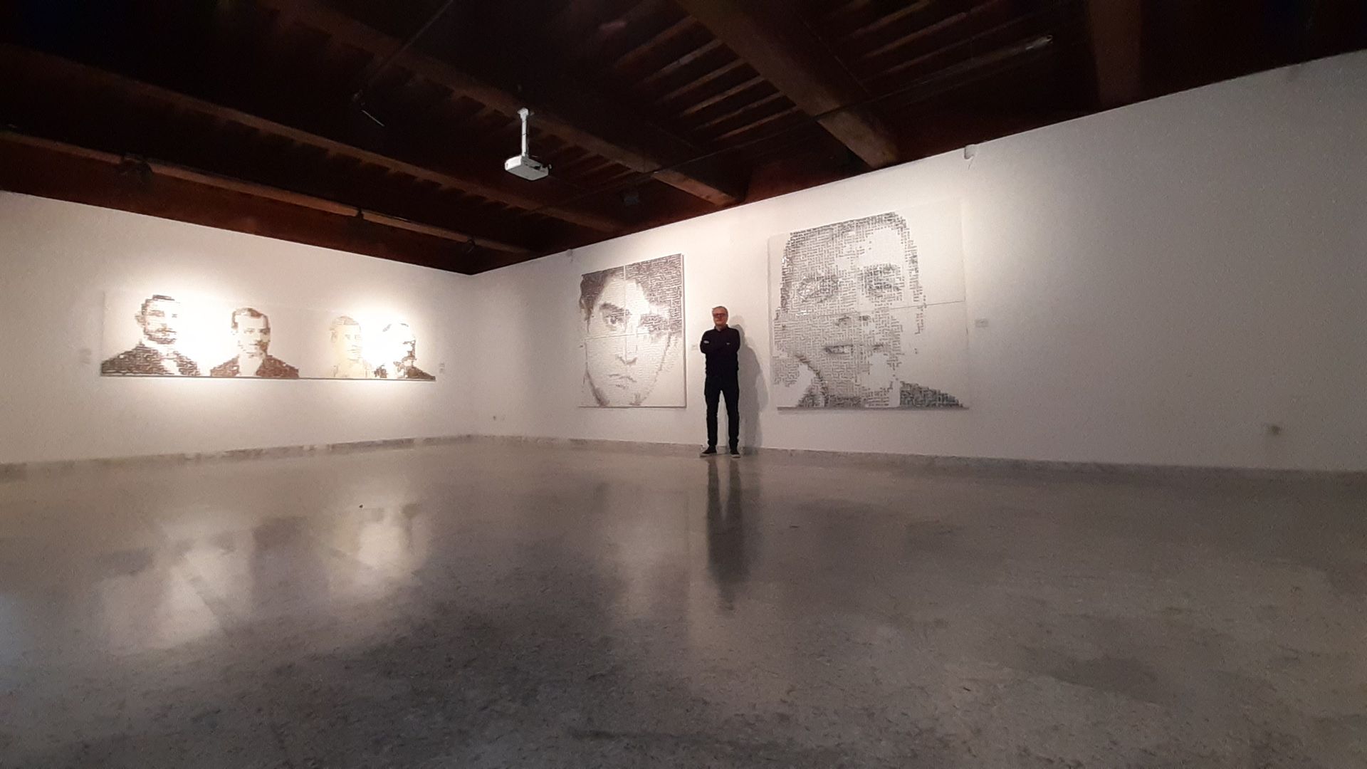 Centro Cultural San Clemente, Toledo, Spain, Art exhibition, swiss artist