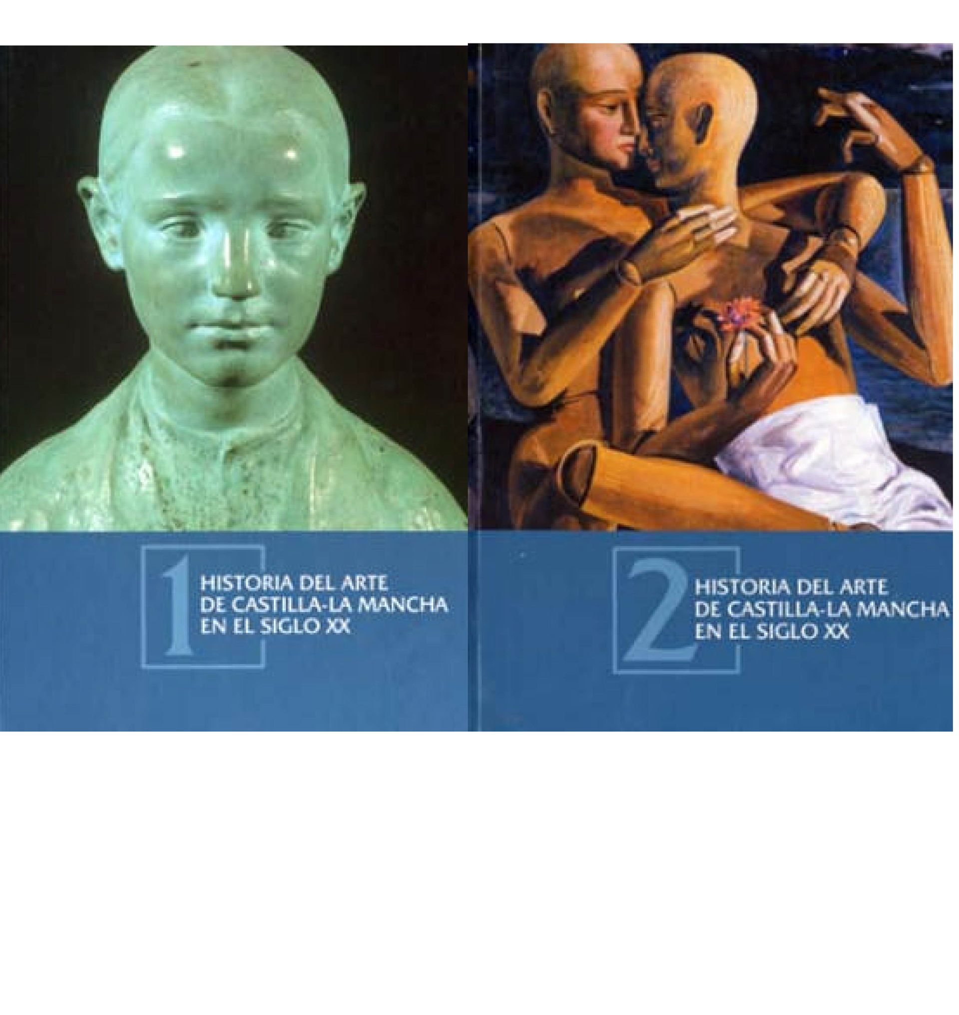 A book titled historia del arte de castilla la mancha