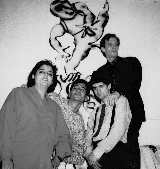 laura moreno lampreave en el estudio de Garbade