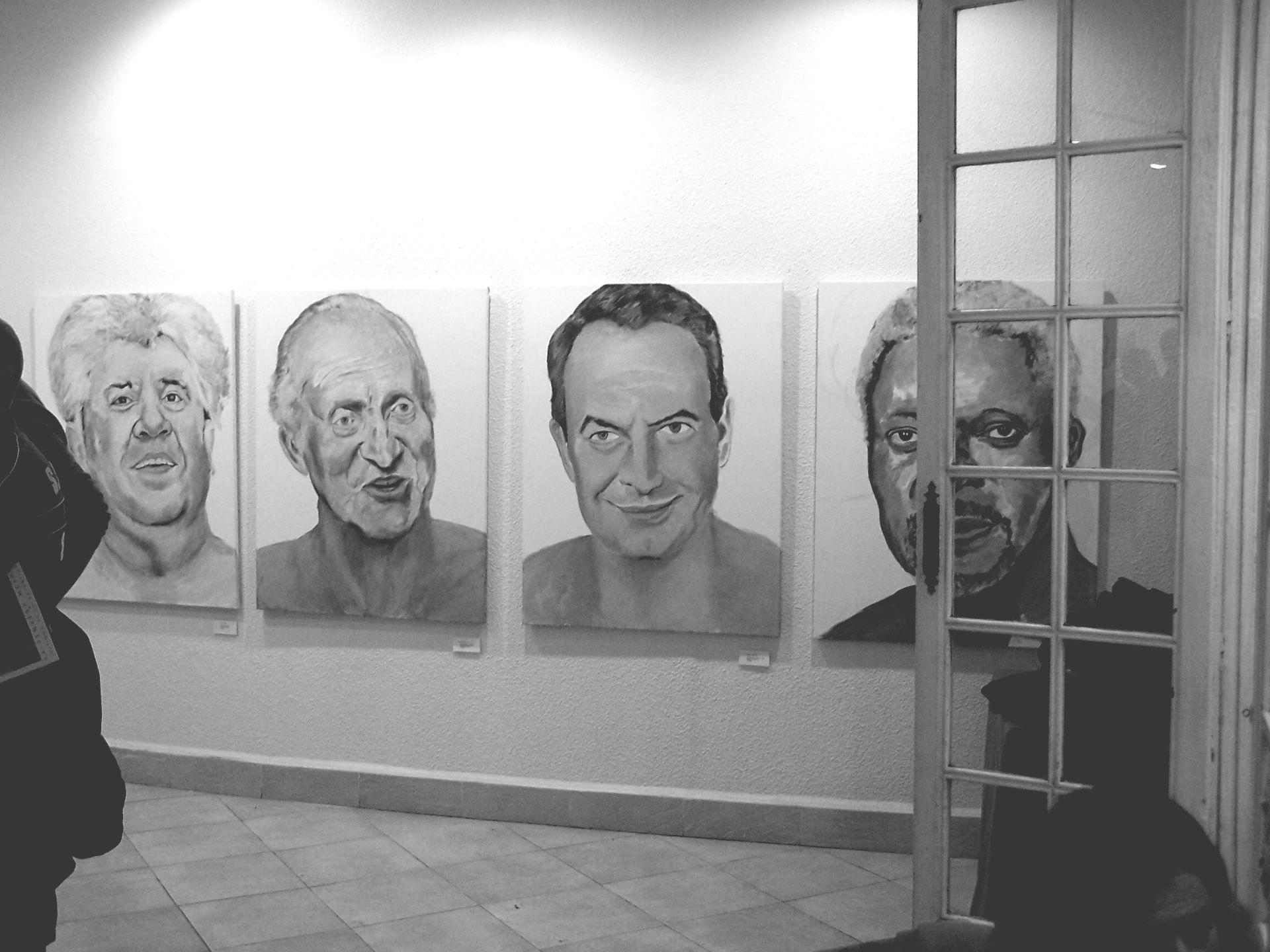 Exhibition, art,madrid,garbade