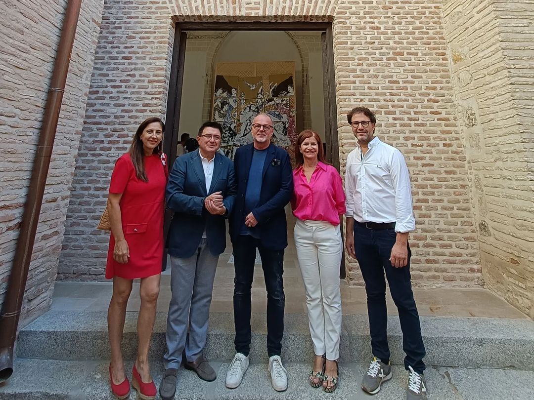 Daniel Garbade,Junto con Teodoro Garcia Perez Soledad Sanchez Chiquito, Jesus Corroto, Nuria Delgado,oratorio san felipe, neri ,toledo