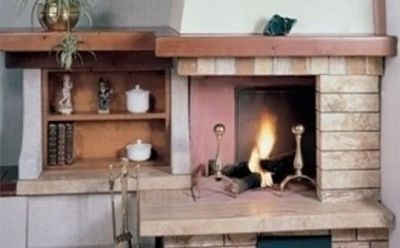 Caminetto rustico