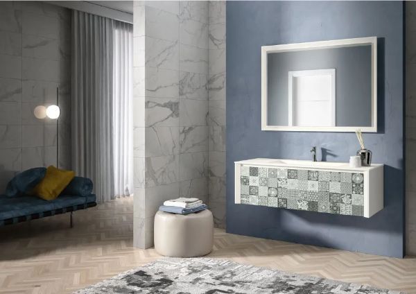 Mobili bagno con specchio