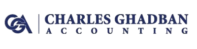Charles Ghadban Accounting Business Logo