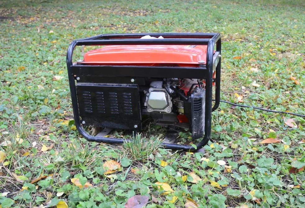 Back Up Generator in the Garden — Wellington Mowers & Chainsaws in Wellington, NSW