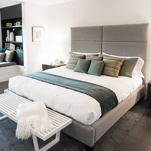 Contemporary Bedroom — Costa Mesa, CA — Newport Bedding