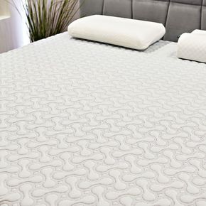 White Mattress on Double Bed — Costa Mesa, CA — Newport Bedding