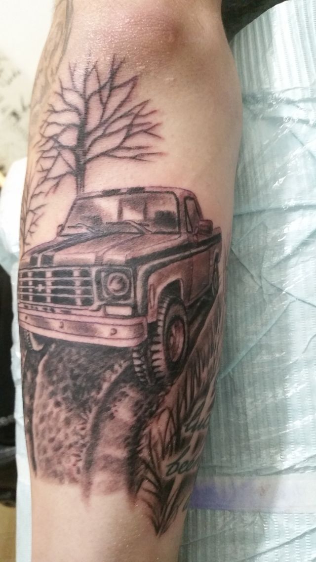 1941 Chevy memorial by Brian  The Gallery Tattoo  Facebook