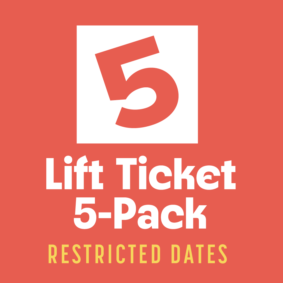 Icon for 5-pack lift ticket product