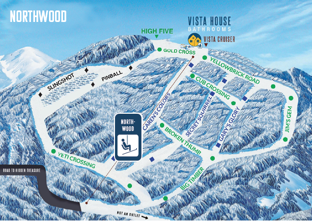 Mount Spokane Ski Map Trail Reports & Maps