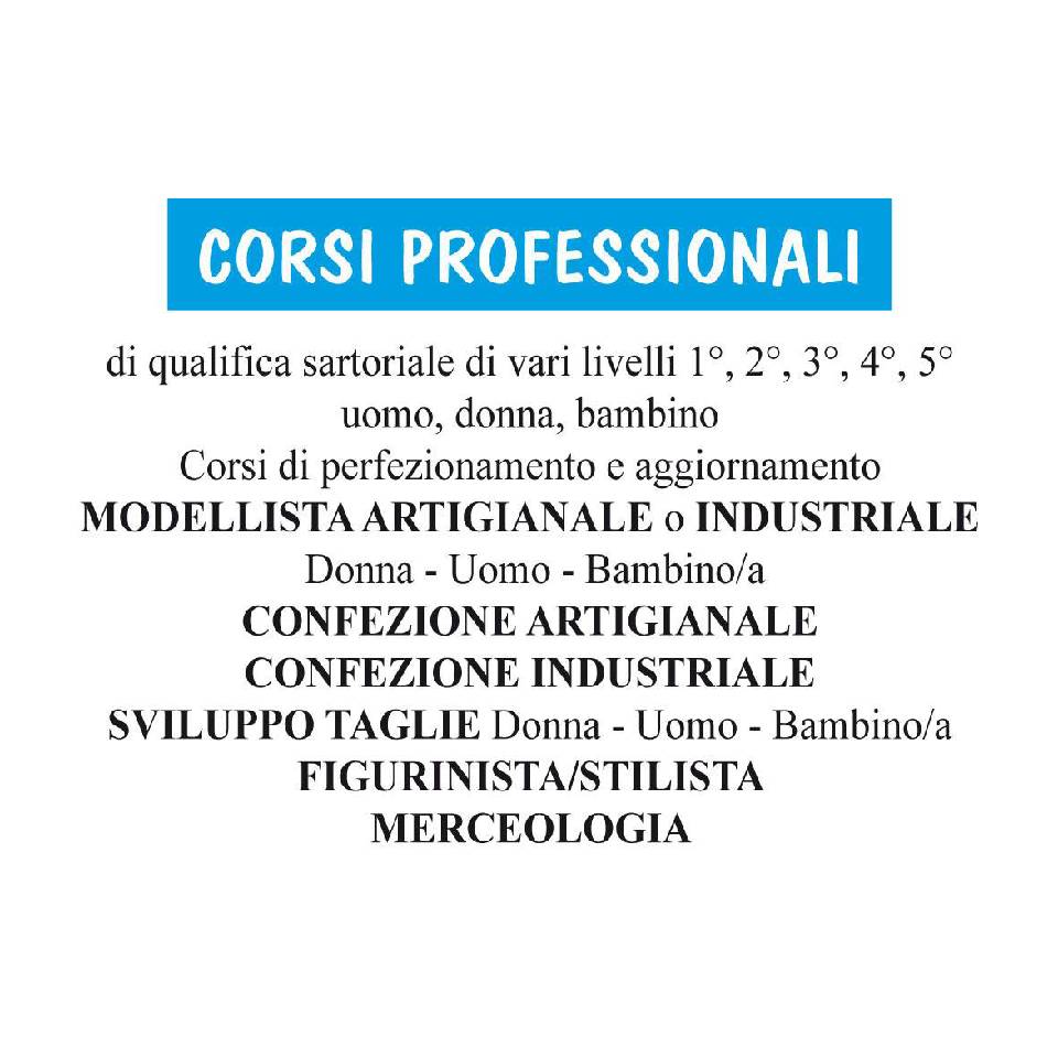 promozione corso professionale di taglio e cucito