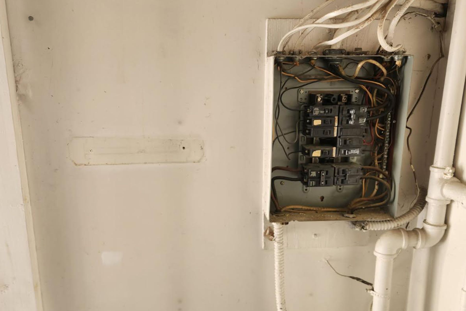 An open wires electrical panel upgrade Ross Township, PA