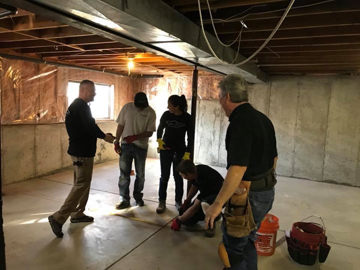 Basement Finishing Colorado completing room construction
