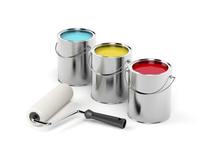 Paint Bucket and Paint Roller — Olathe, KS — Acosta Painting Company