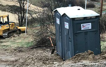 Outdoor Toilet  — Side Portable Toilet  in Pittsburgh, PA