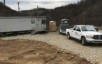 Outdoor Toilet — Delivering Portable Toilet in Pittsburgh, PA