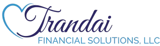 A logo for financial solutions llc with a heart in the middle.