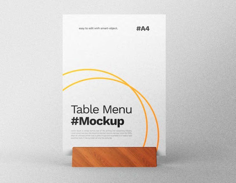 menu, table, price list, design, print, branded, printed, d3 creative, design, harlow, essex