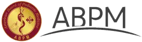 Logo of the American Board of Pediatric Medicine, featuring a medical symbol and the letters ABPM.
