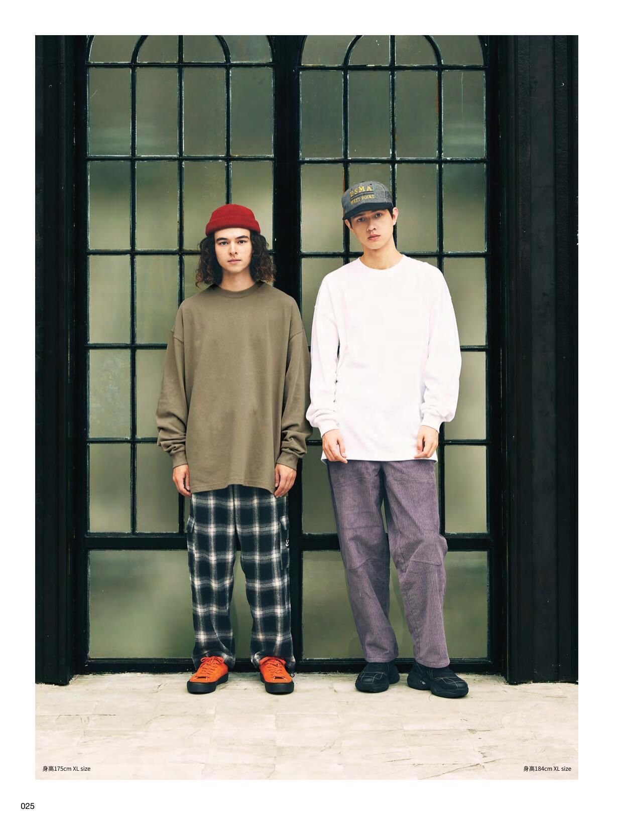 United Athle 3442201 重量級寬版落肩長袖T恤 9.1oz. （2.1英吋袖口羅紋）