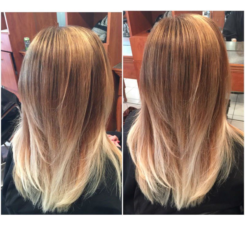 Woman with Blonde Hair — Framingham, MA — Phillip De Palma Salon