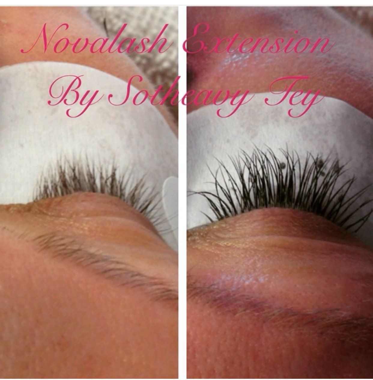 Before and After Eyelash Extension — Framingham, MA — Phillip De Palma Salon
