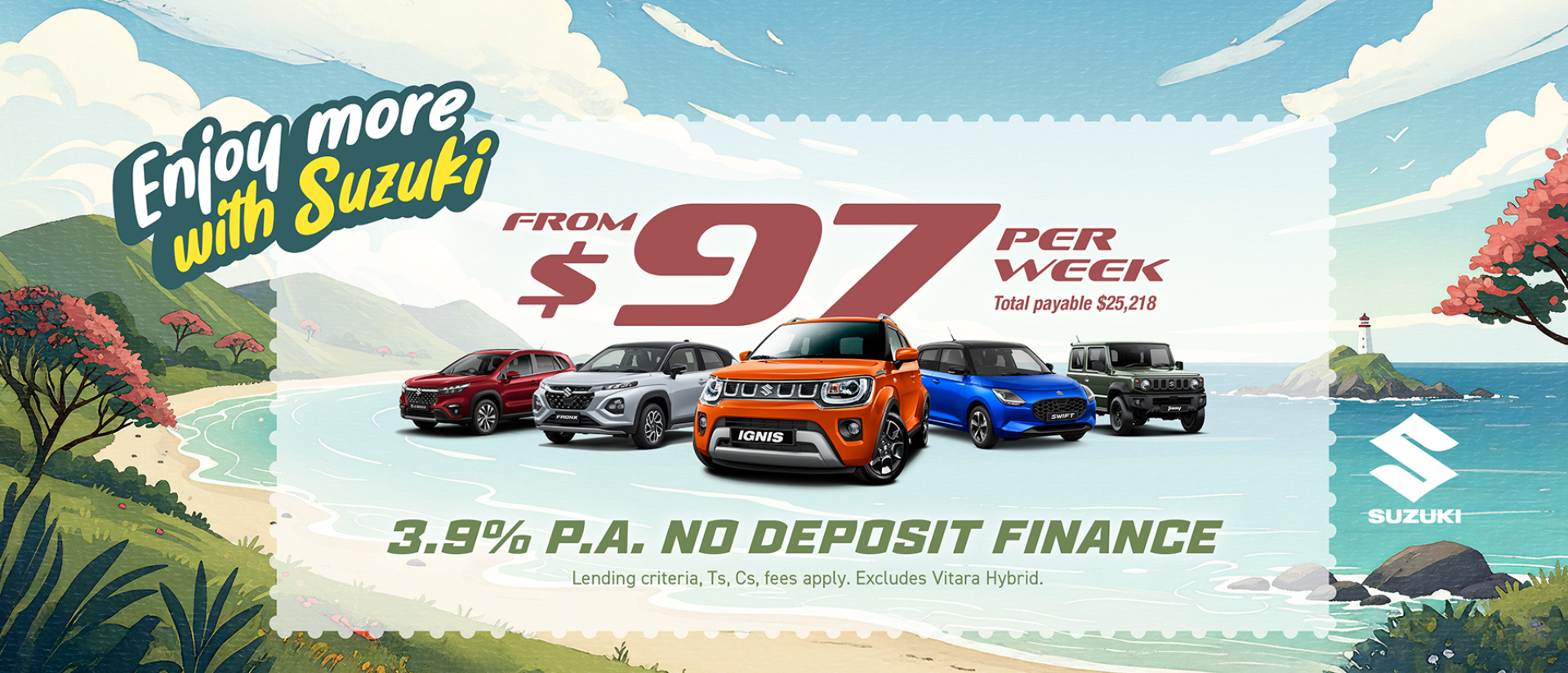 Enjoy More With Suzuki