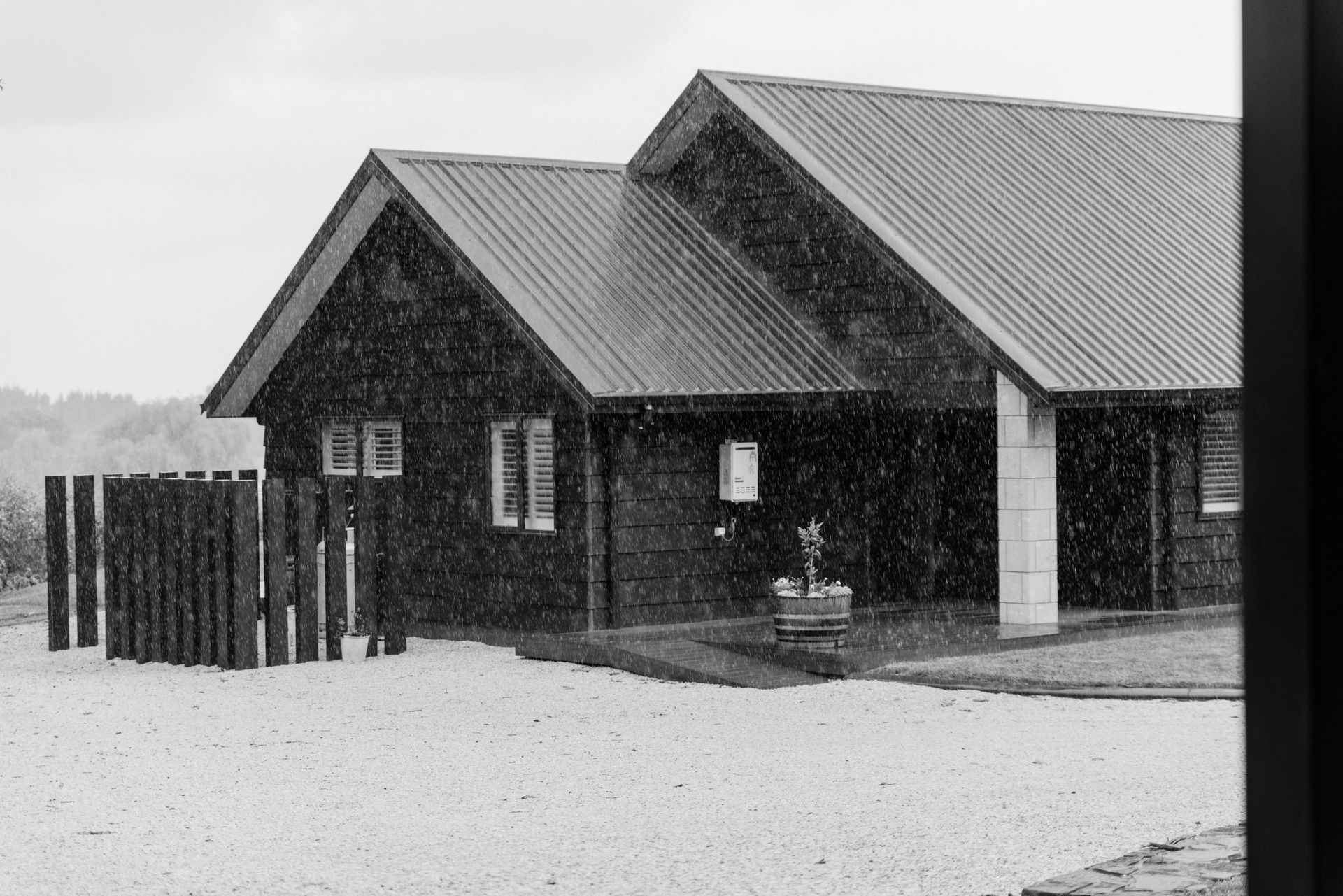 Houses with metal roofing showcasing durability and classic style