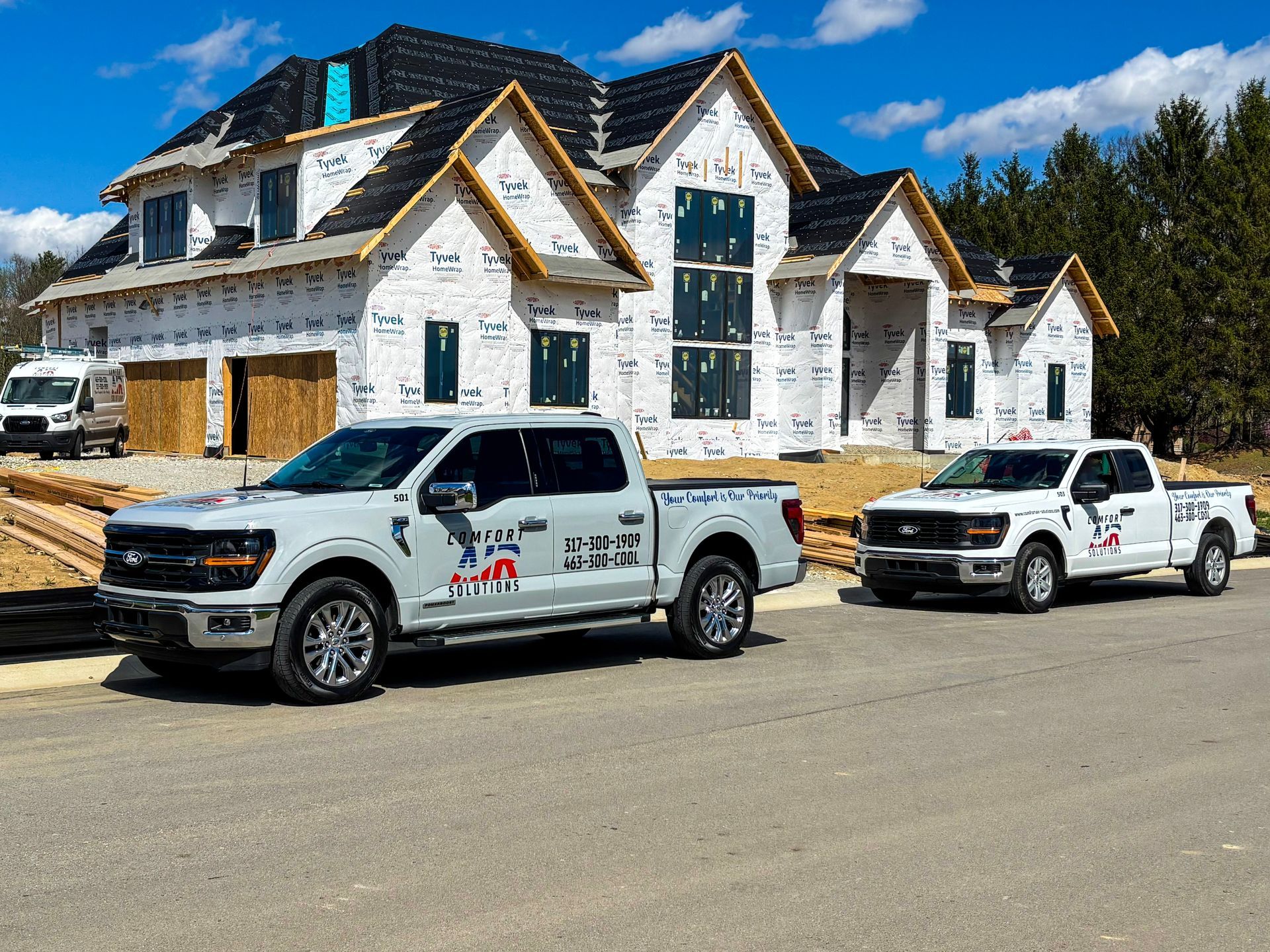 Comfort Air Solution LLC - A dehumidifier is sitting next to a couch in a living room