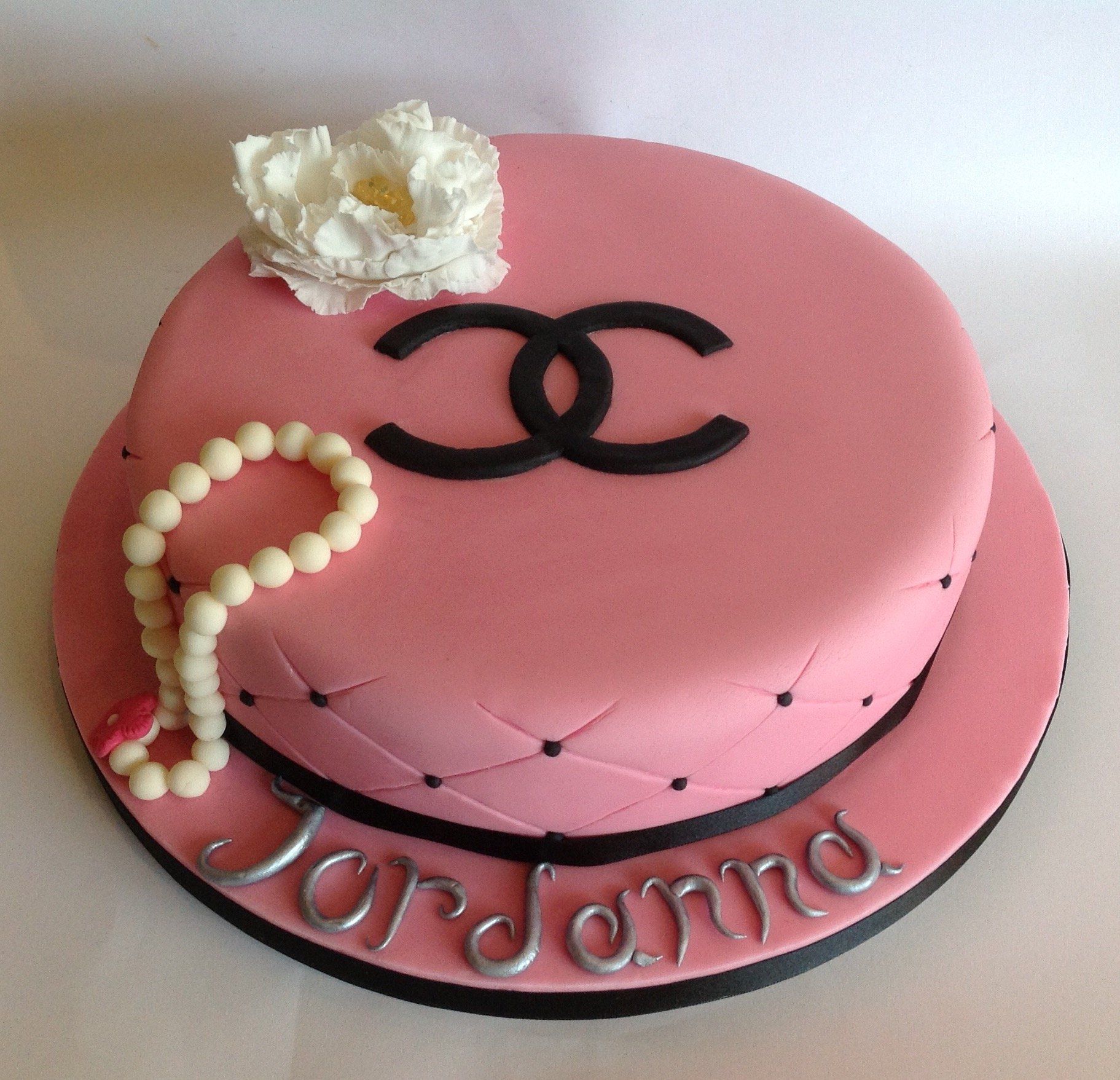 Fashion fondant cake created by A Cherry On Top, Isle of Wight.