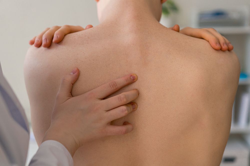 Patient Having Trigger Point Massage — Gaffney, SC — Bodyworks Massage