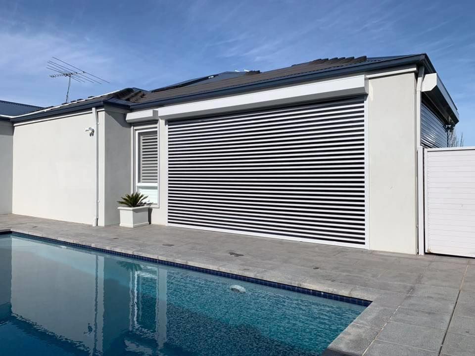 Residential Pool — Window Shutters in Wollongong, NSW