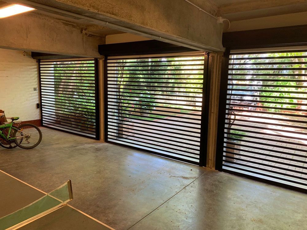 Transparent Roll Up Door — Window Shutters in Wollongong, NSW
