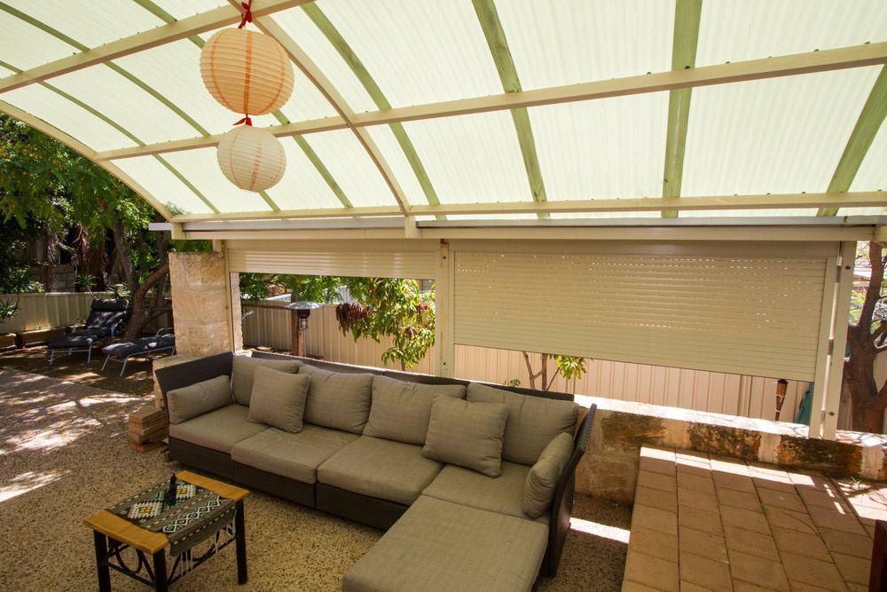 Outdoor Sofa Set — Window Shutters in Wollongong, NSW
