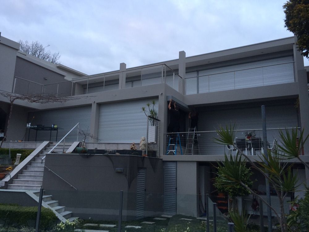 Firesafe Roller Shutters On Residential House — Window Shutters in Wollongong, NSW