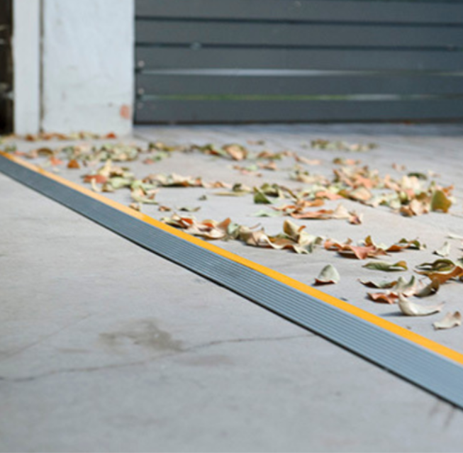 Ground With Roller Door — Garage Door Accessories in Wollongong, NSW