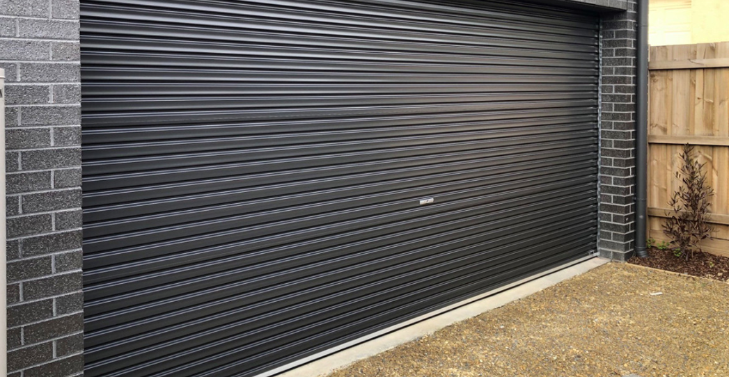 Residential House with Two Garage Doors