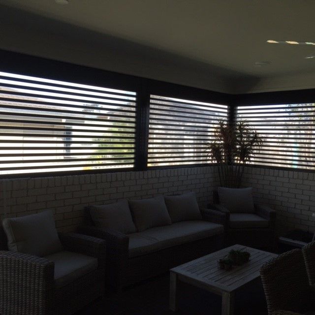 Tamworth Perforated Window Shutters 1 — Window Shutters in Wollongong, NSW