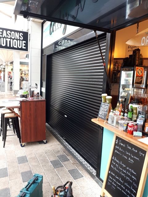 Cafe Near Boutique — Window Shutters in Wollongong, NSW