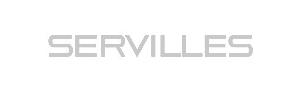The word servilles is on a white background