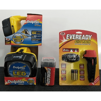 Eveready Battery Packs And Flashlights — Darwin Shipstores in Darwin, NT