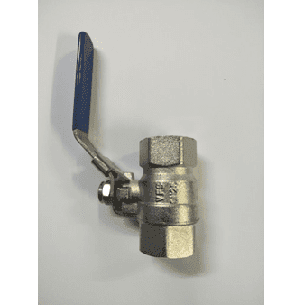 Silver Valve With Blue Handle — Darwin Shipstores in Darwin, NT